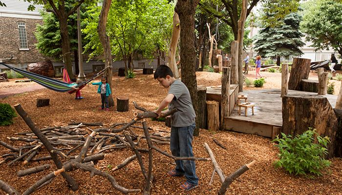 coronavirus city planning McKinley Park Community Play Garden
