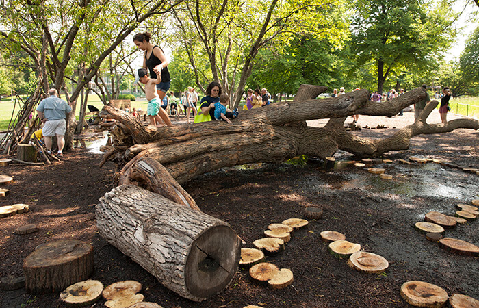 coronavirus city planning Welles Park natural playspace