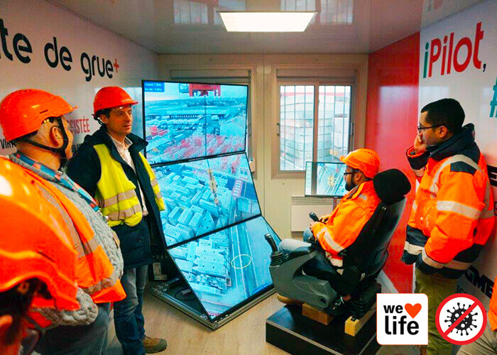 Construction site of the future
