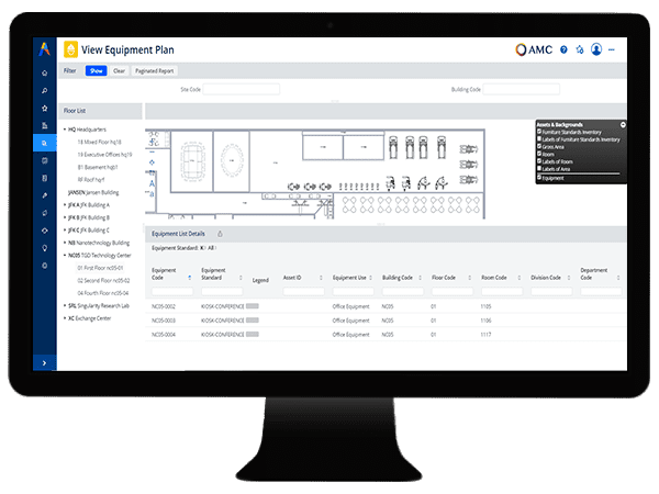Commissioning-View-Equipment-Plan