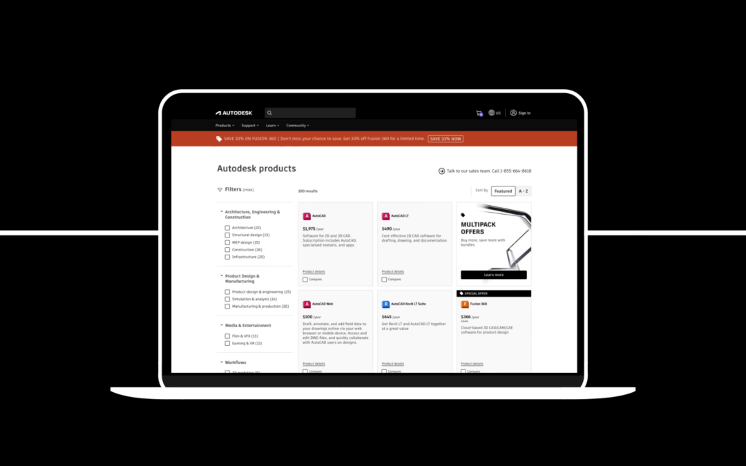 Autodesk Introduces a New Way to Purchase your Products